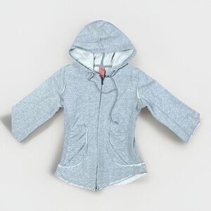 Free People Light Gray Kids Hoodie